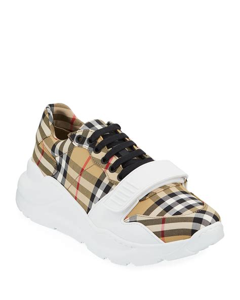 burberry men's sneakers on sale